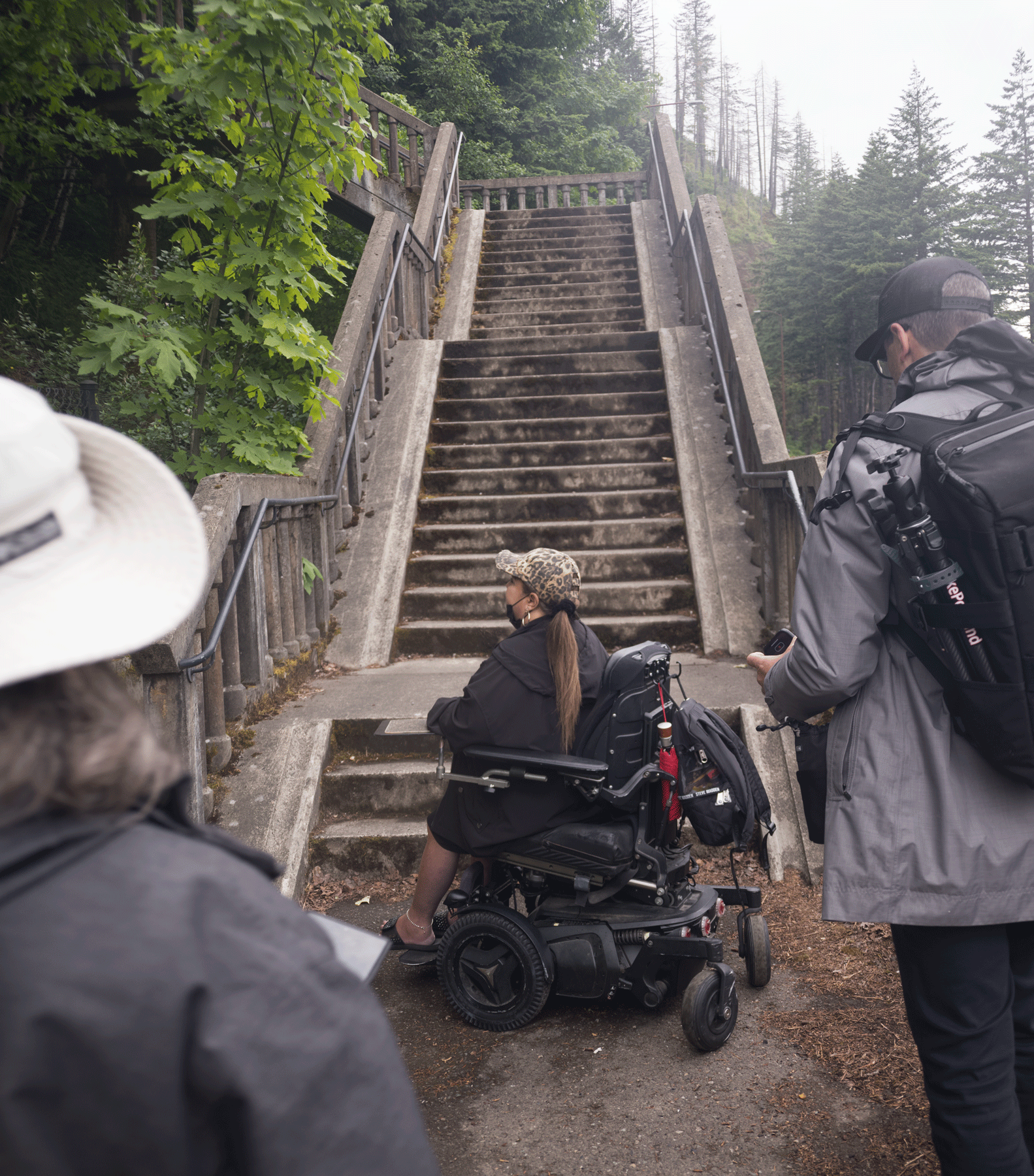 Barrier Eagle Creek Staircase