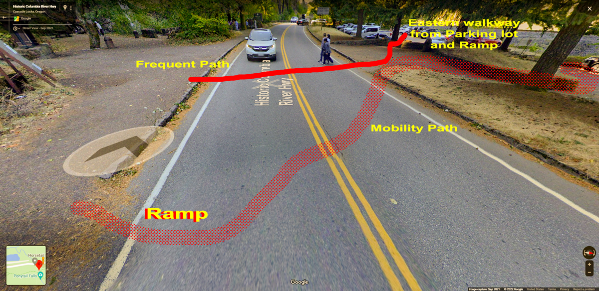 Illegal Placement of ADA Ramps